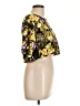 Mono b 100% Polyester Yellow 3/4 Sleeve Blouse Size L - photo 4