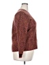 Les Serein Paisley Burgundy Pullover Sweater Size XXL - photo 4