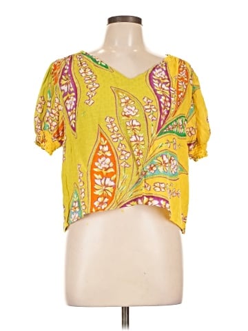 Haute Hippie Short Sleeve Blouse (view 1)