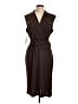 DKNY 100% Polyester Brown Cocktail Dress Size 12 - photo 1