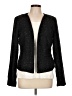 Michel 100% Polyester Tweed Black Blazer Size L - photo 1