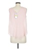 Thalia Sodi 100% Polyester Pink Sleeveless Blouse Size M - photo 2