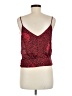 Reformed 100% Polyester Red Sleeveless Blouse Size M - photo 2