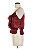 Reformed 100% Polyester Red Sleeveless Blouse Size M - photo 5