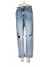 Gap Hearts Blue Jeans Size 27 waist - photo 1