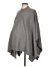 Ingrid + Isabel Gray Poncho Size Lg (3) - photo 1