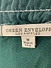 Green Envelope Teal Short Sleeve Blouse Size M - photo 7
