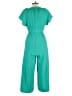 Calvin Klein Solid Teal Jumpsuit Size 8 - photo 2