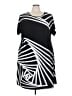 Avenue Graphic Black Casual Dress Size 26 - 28 Plus - photo 1