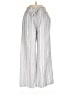 Sienna Sky Stripes Silver Casual Pants Size M - photo 1