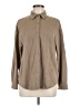 DAZY Solid Tan Long Sleeve Blouse Size M - photo 1