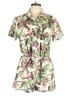 Victoria's Secret Tropical Multi Color Green Romper Size M - photo 1