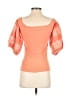 Free People Orange Short Sleeve Top Size XS - photo 2