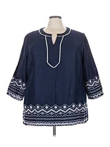 Talbots 3/4 Sleeve T-Shirt (view 1)