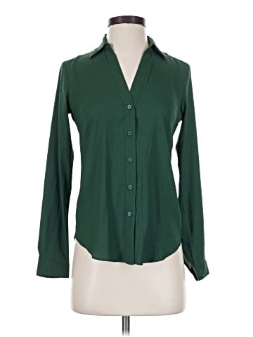 Ann Taylor Long Sleeve Blouse (view 1)