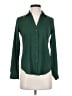Ann Taylor 100% Polyester Green Long Sleeve Blouse Size XXS (petite) - photo 1