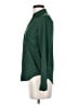 Ann Taylor 100% Polyester Green Long Sleeve Blouse Size XXS (petite) - photo 5