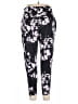 Athleta Floral Black Casual Pants Size L - photo 2