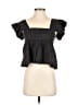 Unbranded Black Short Sleeve Blouse Size XS (estimated) - photo 1