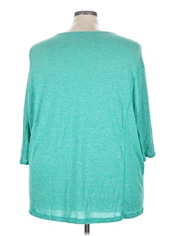 Danskin Now 3/4 Sleeve T-Shirt (view 2)
