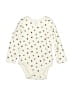 Amazon Essentials 100% Cotton Print Ivory Long Sleeve Onesie 18-24 MO / 24 MO - photo 1