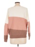 Evolution by Cyrus Color Block Pink Pullover Sweater Size L - photo 2