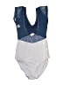 Assorted Brands Graphic Gray One Piece Swimsuit Size M - photo 2