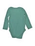 Amazon Essentials 100% Cotton Solid Teal Long Sleeve Onesie 18-24 MO / 24 MO - photo 2