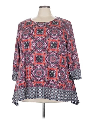 Ruby Rd. 3/4 Sleeve Blouse (view 1)