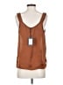 DKNY Brown Sleeveless Blouse Size S - photo 2