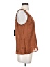 DKNY Brown Sleeveless Blouse Size S - photo 4