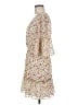 Lost + Wander 100% Polyester Floral Ivory Casual Dress Size M - photo 5