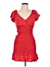 No Boundaries 100% Rayon Red Cocktail Dress Size L - photo 1