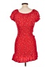 No Boundaries 100% Rayon Red Cocktail Dress Size L - photo 2