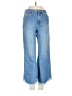 Just Black Hearts Blue Jeans Size 26 waist - photo 1