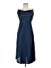 Bebe Solid Blue Cocktail Dress Size M - photo 1