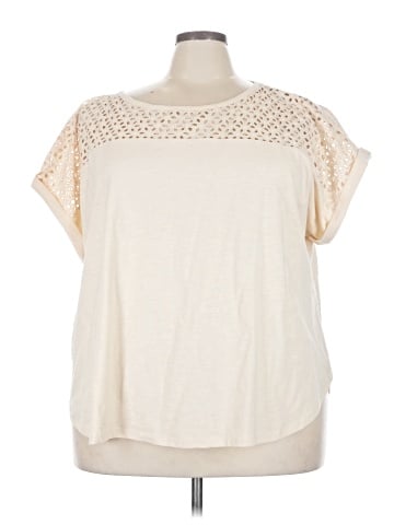 Lane Bryant Short Sleeve Top (view 1)