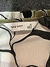 Nine West 100% Polyester Print Ivory Short Sleeve Blouse Size 1X - photo 7
