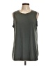 Athleta Gray Sleeveless T-Shirt Size L - photo 1