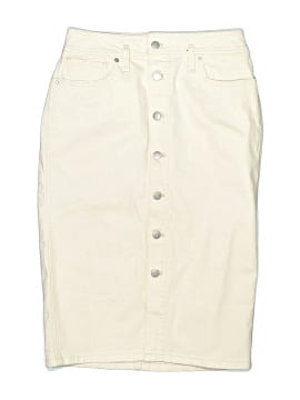 Madewell Denim High-Waist Midi Skirt in Vintage Canvas Wash: Western Edition
