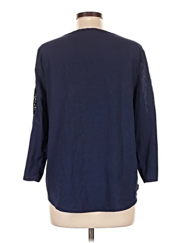 Noir 3/4 Sleeve Blouse (view 2)