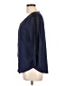 Noir Blue 3/4 Sleeve Blouse Size L - photo 5