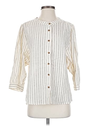 Sanctuary 3/4 Sleeve Button-Down Shirt (view 1)