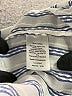 Talbots Outlet 100% Cotton Stripes Blue 3/4 Sleeve Button-Down Shirt Size XL - photo 8