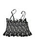 Shein Tweed Black Swimsuit Top Size 1X - photo 1