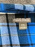 Falls Creek 100% Cotton Plaid Blue Long Sleeve Button-Down Shirt Size XXL - photo 7