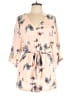 Rokoko 100% Rayon Floral Pink Romper Size L - photo 1
