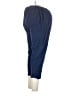 Hatch 100% Cotton Solid Blue Track Pants Size Lg Maternity (3) - photo 4