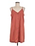 Unbranded Solid Orange Casual Dress Size M - photo 1