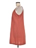 Unbranded Solid Orange Casual Dress Size M - photo 5